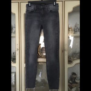Black Orchid ankle gray jeans size 26